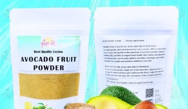 Premium Avocado (Persea Americana, Aligetapera) Fruit Powder – Ideal for Weight Loss Recipes