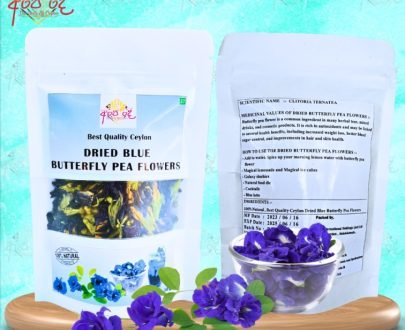 Clitoria ternatea (Dried Blue Butterfly Pea Flowers)