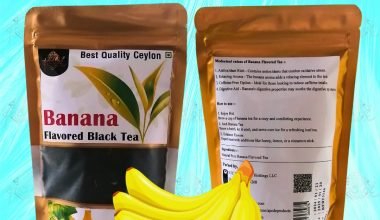 Banana Flavored Black Tea 70g | Exotic & Smooth Tea Blend