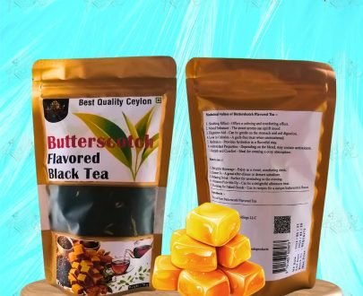 Butterscotch flavored black tea