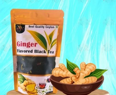 Ginger flavored black tea