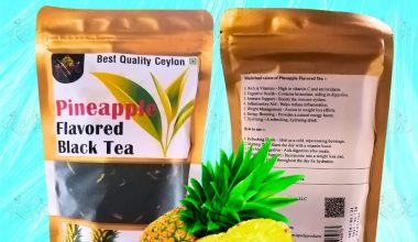 Pineapple Flavored Black Tea 70g | Tropical & Refreshing Black Tea Blend