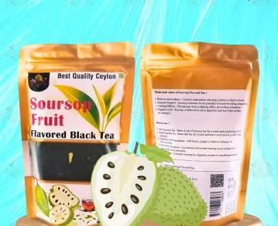 Soursop flavored black tea